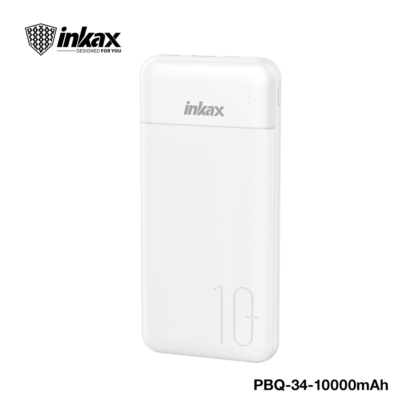 Inkax Power Bank avec led 10000mAh Double ports