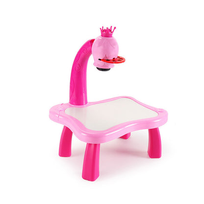 Table à dessin avec projecteur 24 images différentes – Planche à dessin -rose